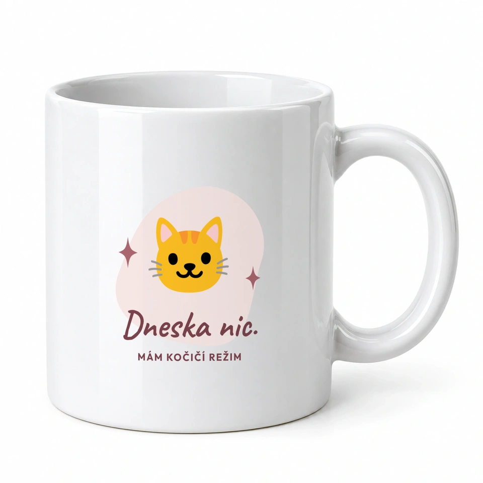 Hrnek klasický – Kočičí klid