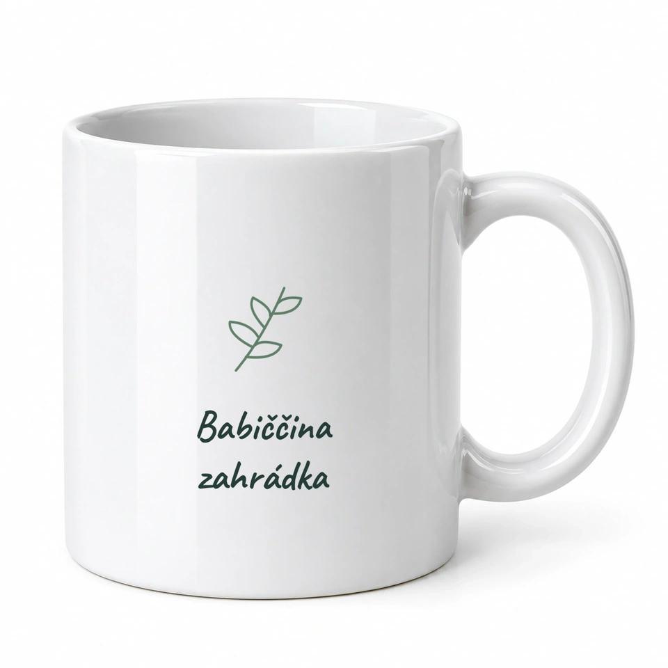 Hrnek klasický – Babiččina zahrádka