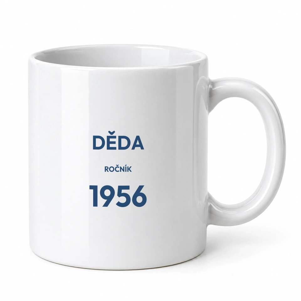 Hrnek klasický – Děda · ročník 1956