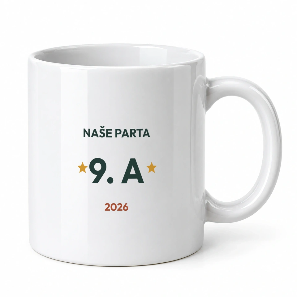 Hrnek klasický – Naše parta · 9. A