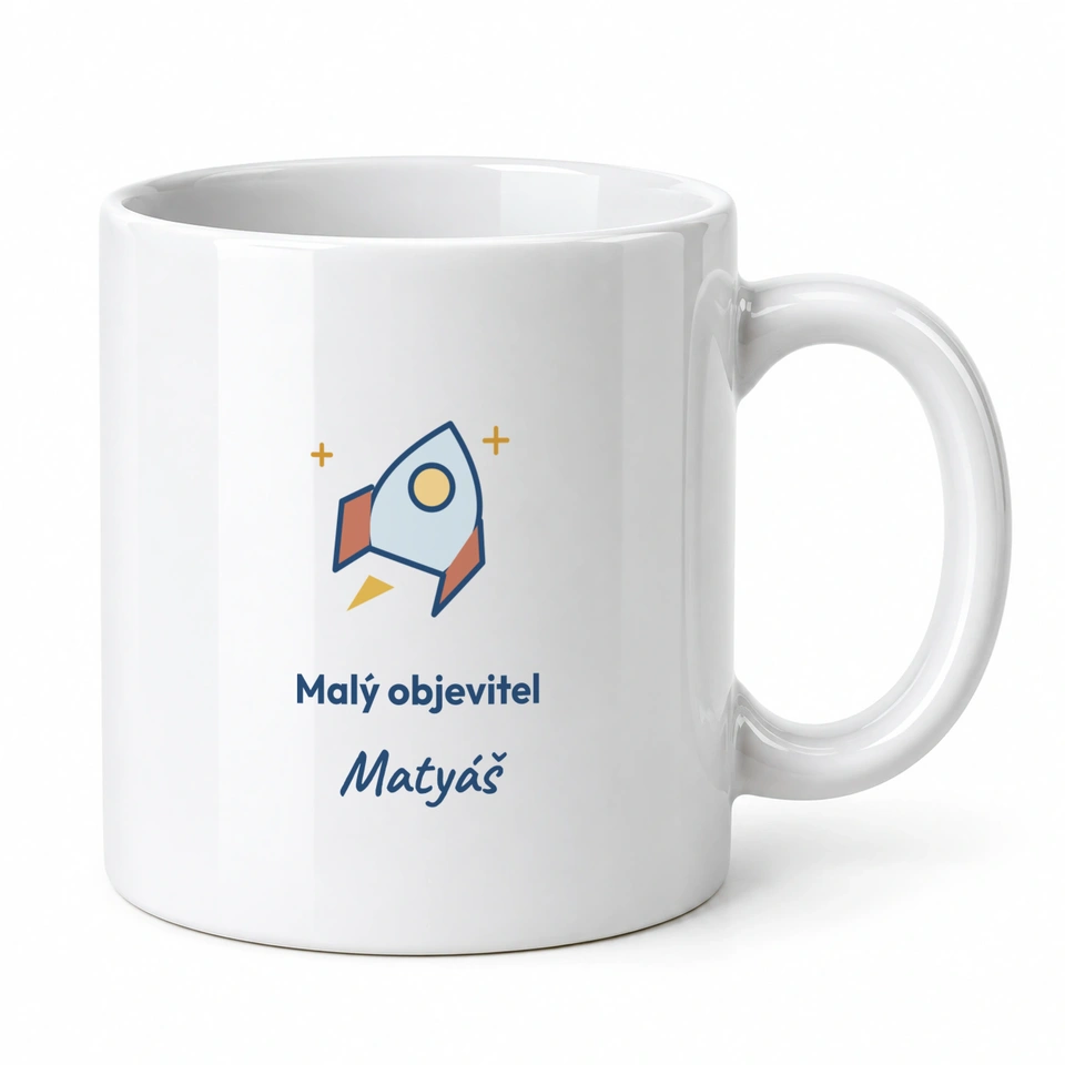 Hrnek klasický – Malý objevitel