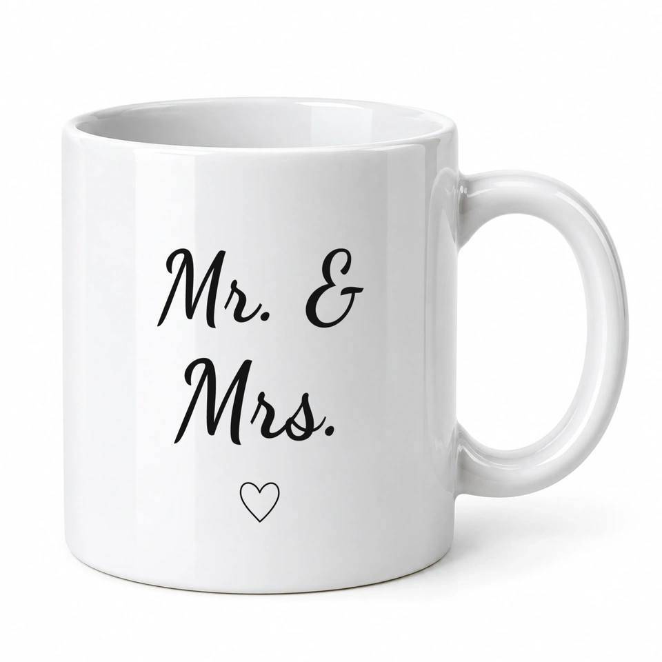 Hrnek klasický – Mr. & Mrs.
