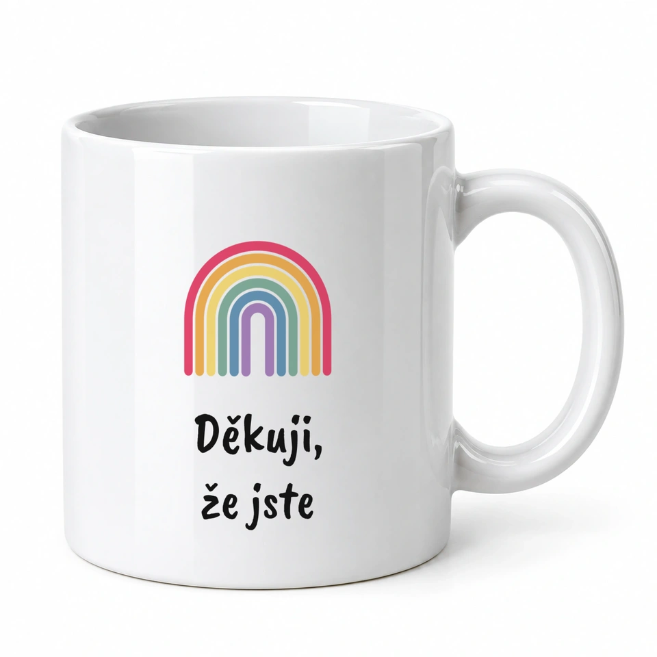 Hrnek klasický – Děkuji, že jste
