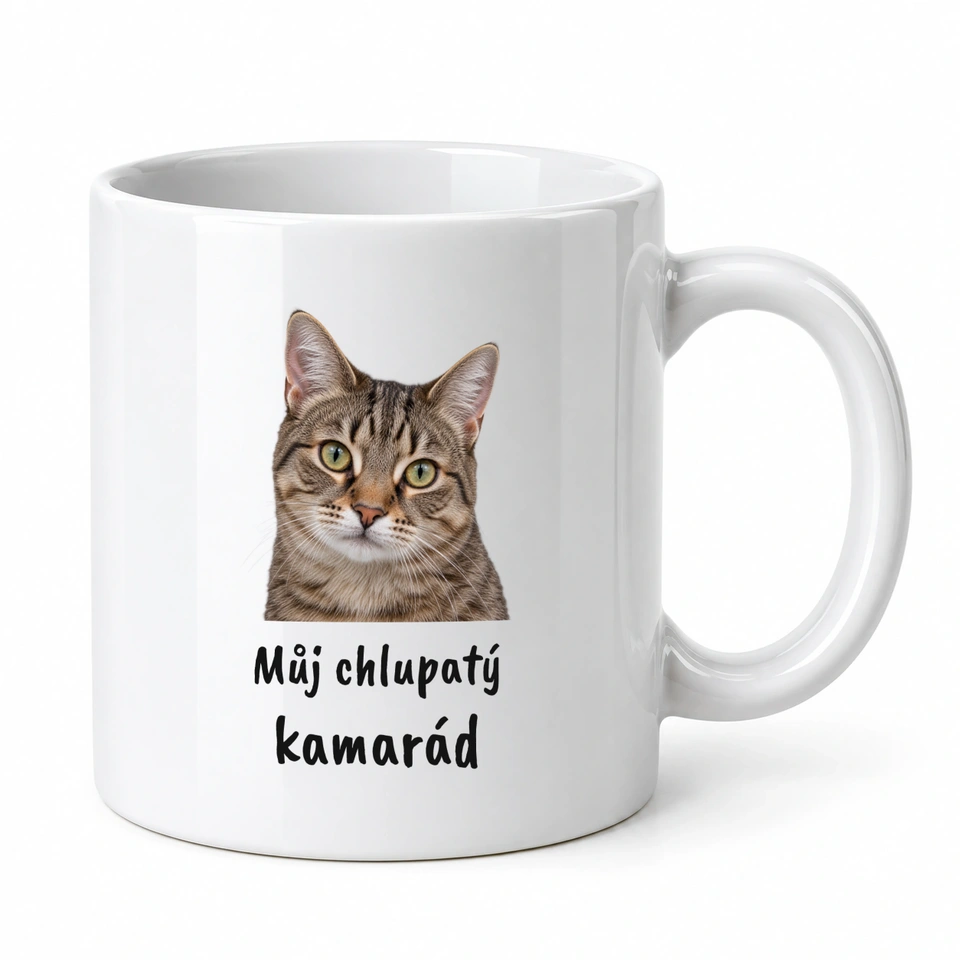 Hrnek klasický – Můj chlupatý kamarád