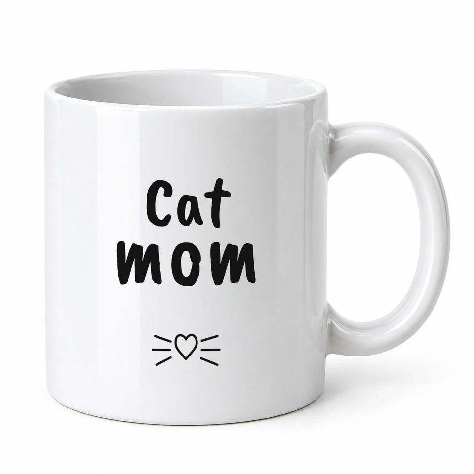 Hrnek klasický – Cat mom