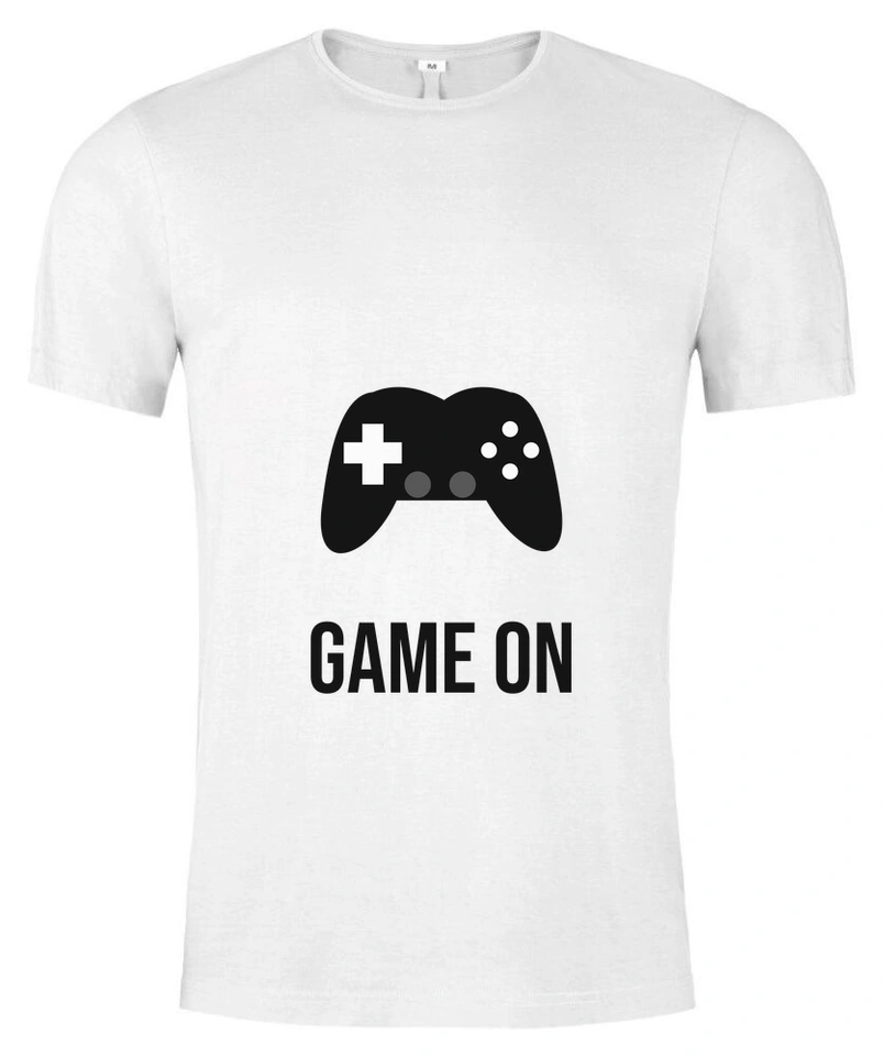 Tričko unisex s vlastním potiskem – Game on