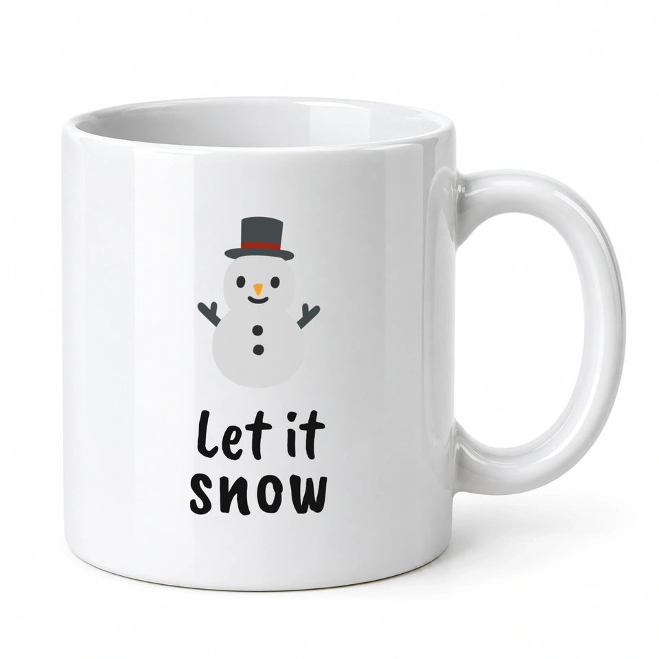 Hrnek klasický – Let it snow