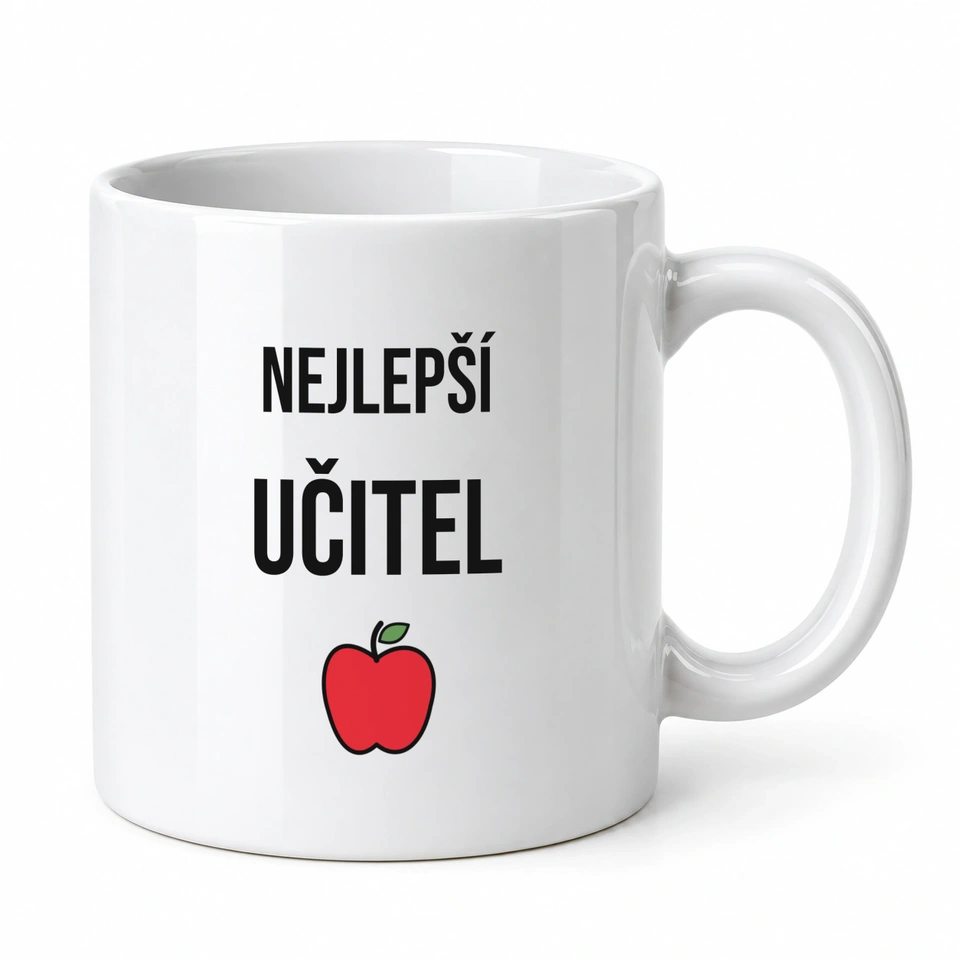 Hrnek klasický – Nejlepší učitel