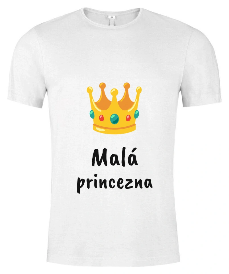 Tričko unisex s vlastním potiskem – Malá princezna