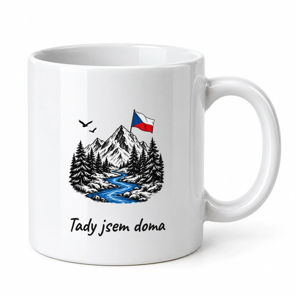 Hrnek klasický – Tady jsem doma