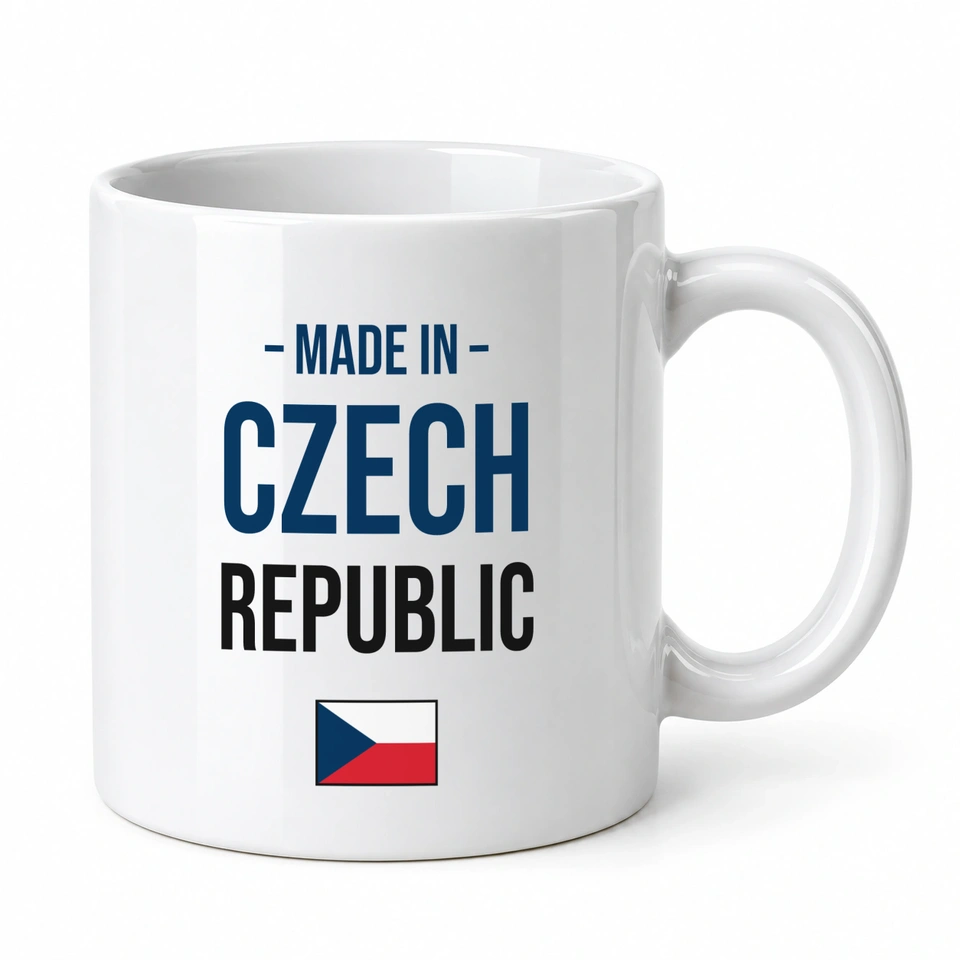 Hrnek klasický – Made in Czech Republic
