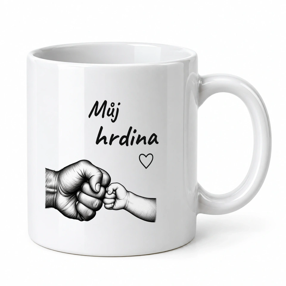 Hrnek klasický – Můj hrdina