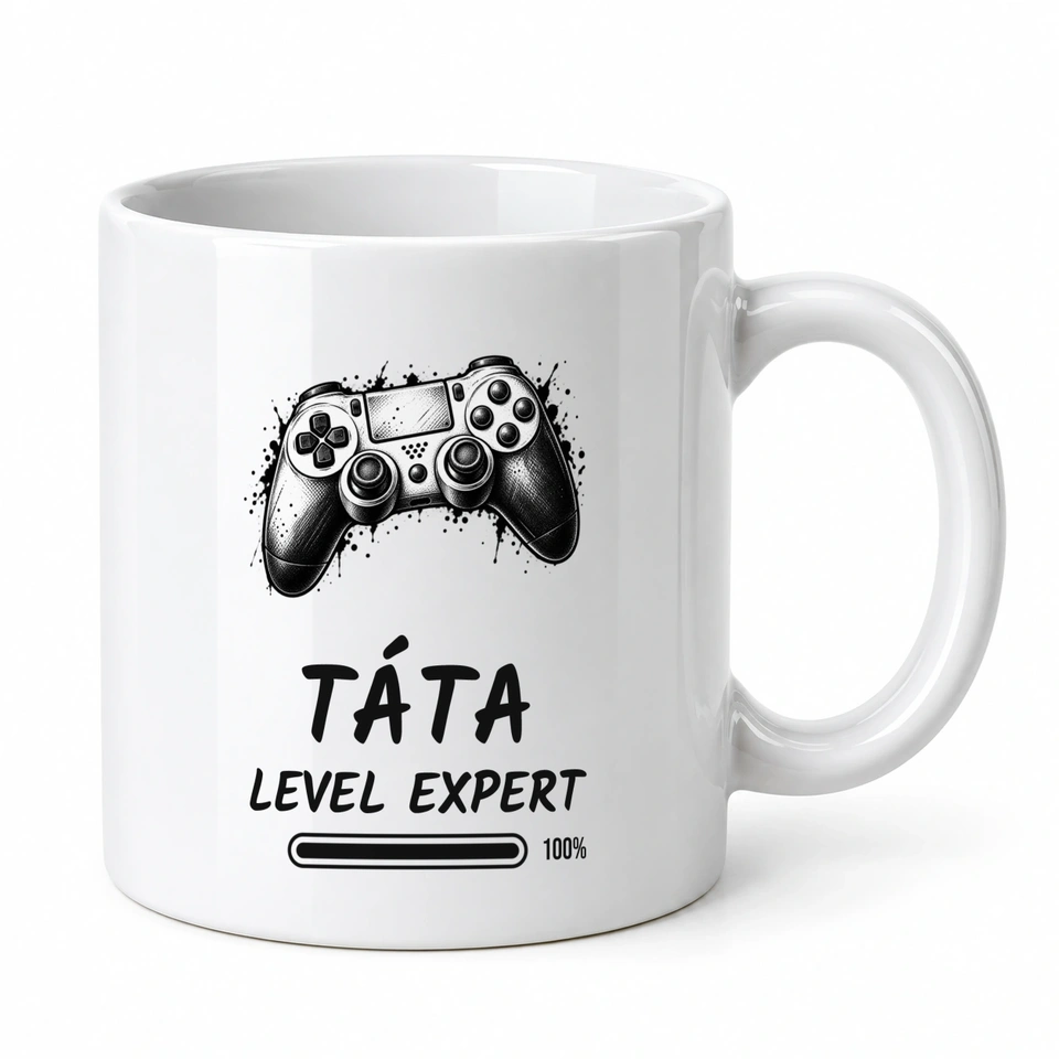 Hrnek klasický – Táta – level expert